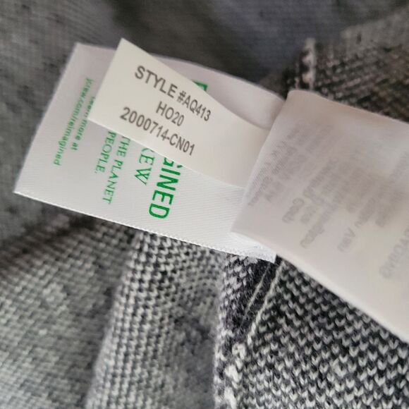 J Crew Sophie Open Front Knit Sweater Blazer Glen Plaid Black Grey Size Medium - Picture 7 of 7